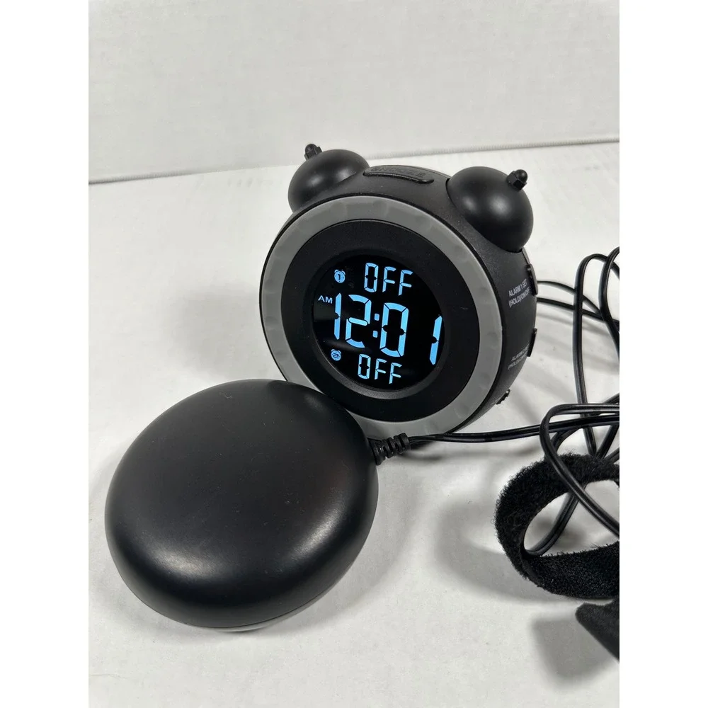 USCCE Super Shaker Bed Vibrator Alarm Clock With Bed‎ Shaker Model BV188
